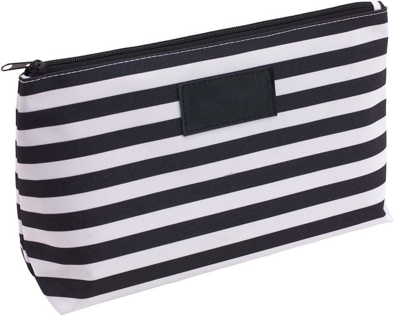 Pruhovaná kosmetická taška STRIPY