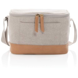 Malá chladící taška Impact z 16 oz. recykl. canvas AWARE