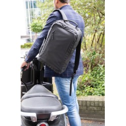 Černý batoh na 15,6 notebook Fashion PVC free
