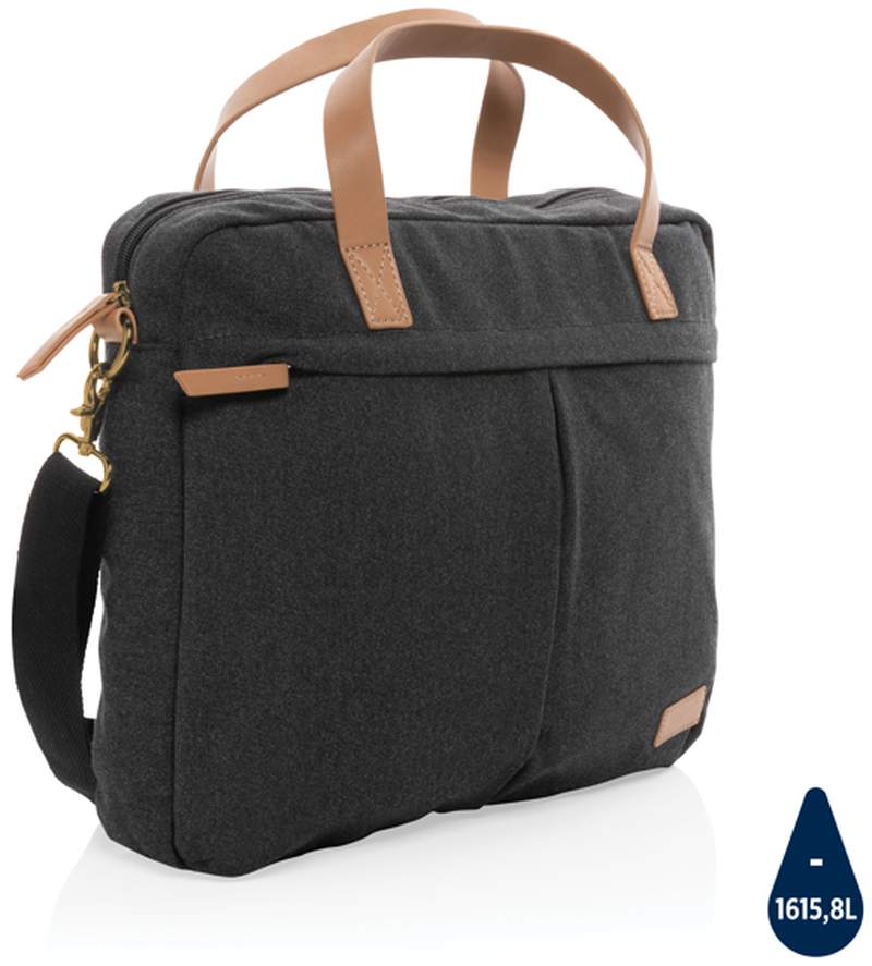 Batoh na notebook Impact z 16 oz. recykl. canvas AWARE