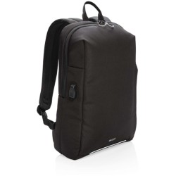 RFID USB batoh na 15,6 notebook Swiss Peak z RPET AWARE