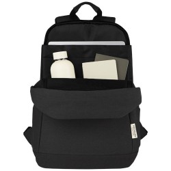 Joey, 15,6 GRS recyklovaný plátěný batoh na notebook s ochranou proti krádeži, 18 l