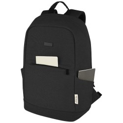Joey, 15,6 GRS recyklovaný plátěný batoh na notebook s ochranou proti krádeži, 18 l