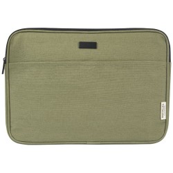 14 obal na notebook Joey z recyklovaného plátna GRS, 2 l