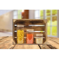 Skleněná nádoba ECO STORAGE S, kapacita: cca. 450 ml