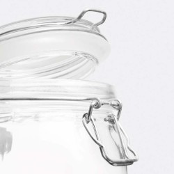 Skleněná skladovací nádoba CLICKY M, kapacita cca. 500 ml