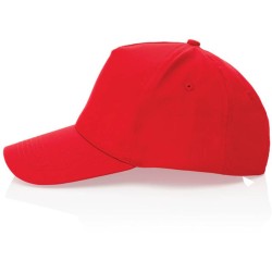 5 dílná kšiltovka Impact ze 190g recyklované bavlny AWARE