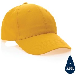 6 dílná kšiltovka Impact ze 190g recyklované bavlny AWARE