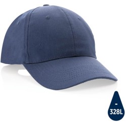6 dílná kšiltovka Impact ze 190g recyklované bavlny AWARE