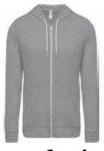 Mikina s kapucí unisex Lightweight Cotton Hoodie