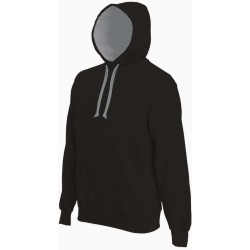Mikina s kontrastní kapucí