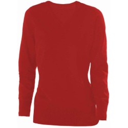 Dámský svetr do V Jumper