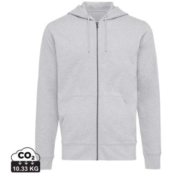 Mikina na zip s kapucí Iqoniq Abisko z recykl. bavlny