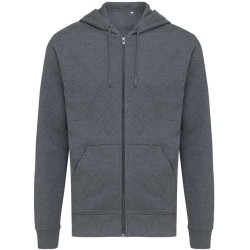 Mikina na zip s kapucí Iqoniq Abisko z recykl. bavlny