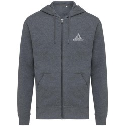 Mikina na zip s kapucí Iqoniq Abisko z recykl. bavlny
