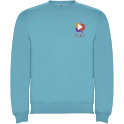 Clasica unisex svetr s výstřihem crewneck