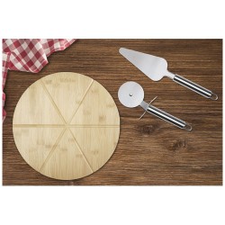 Bambusová lopata na pizzu a nástroje Mangiary