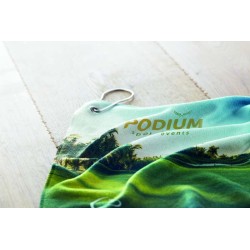 Plně barevný golfový ručník