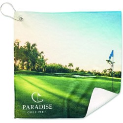 Plně barevný golfový ručník