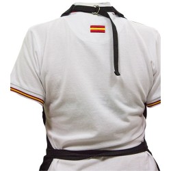 Zástěra s vestou černá