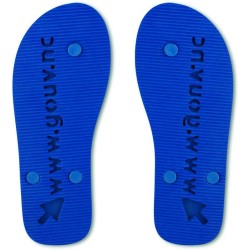 Zakázkové třívrstvé plážové žabky