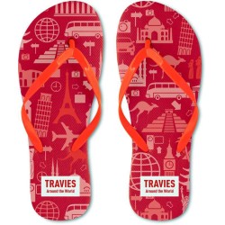 Zakázkové třívrstvé plážové žabky