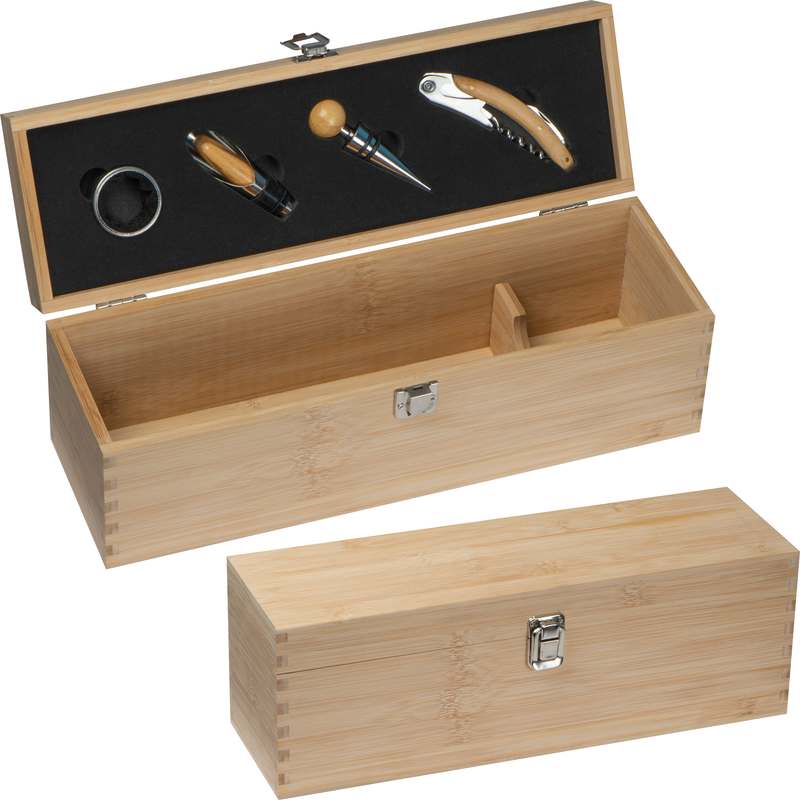 Dřevěný box na víno