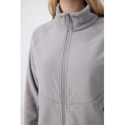 Micro fleece bunda na zip Iqoniq Talung z rec. polyesteru