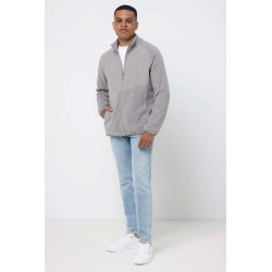Micro fleece bunda na zip Iqoniq Talung z rec. polyesteru
