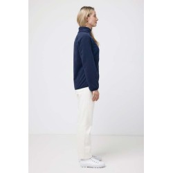 Micro fleece bunda na zip Iqoniq Talung z rec. polyesteru