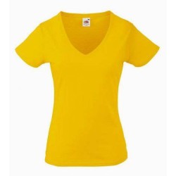 Tričko dámské Lady-Fit Valueweight V-Neck T