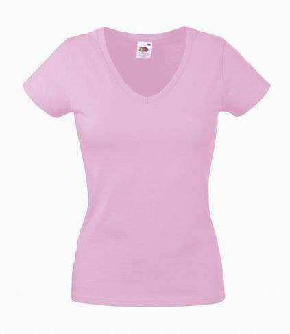 Tričko dámské Lady-Fit Valueweight V-Neck T