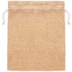 Jute small Malý dárkový jutový pytlík
