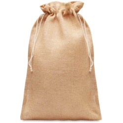 Jute large Velký dárkový jutový pytlík