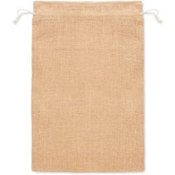 Jute large Velký dárkový jutový pytlík
