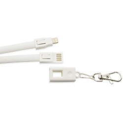 Šňůrka na krk s USB kabelem