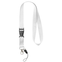 Lanyard Sagan s odpojitelnou přezkou, s držákem na telefon