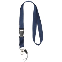 Lanyard Sagan s odpojitelnou přezkou, s držákem na telefon