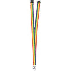 Duhový lanyard Mapik