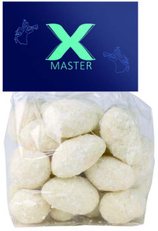 Mandle v bílé čokoládě a kokosu 100g