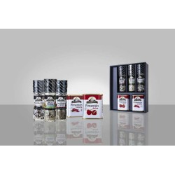 Sada-mlýnek LB 3x+paprika 2x- citron-sůl byl.-gril