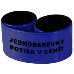 Reflexní náramek 25 cm vč. 1 barevného potisku