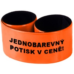 Reflexní náramek 34 cm vč. 1 barevného potisku