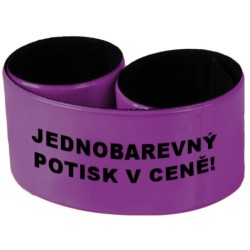 Reflexní náramek 41 cm, XXL vč. 1 barevného potisku