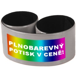 Reflexní náramek 34 cm vč. plnobarevného potisku
