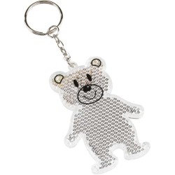 Reflexní přívěšek na klíče TEDDY
