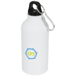 Matová sportovní láhev Oregon 400 ml s karabinkou