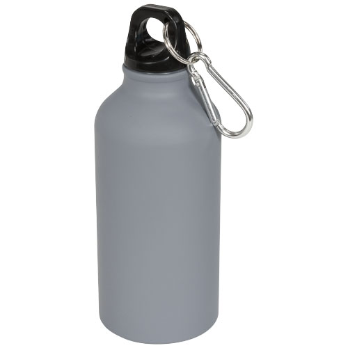 Matová sportovní láhev Oregon 400 ml s karabinkou
