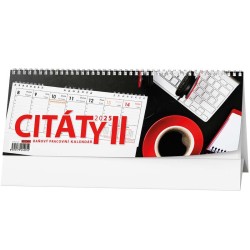 Stolní kalendář - Pracovní kalendář CITÁTY II