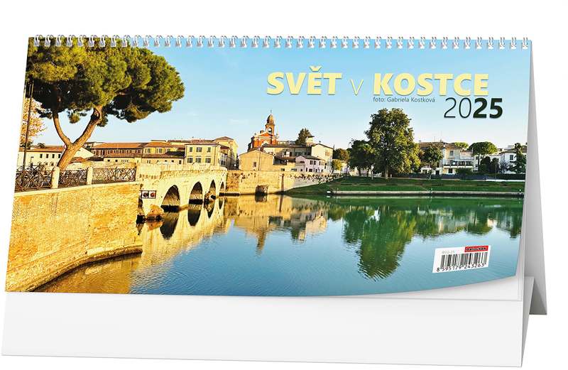 Stolní kalendář - Svět v kostce